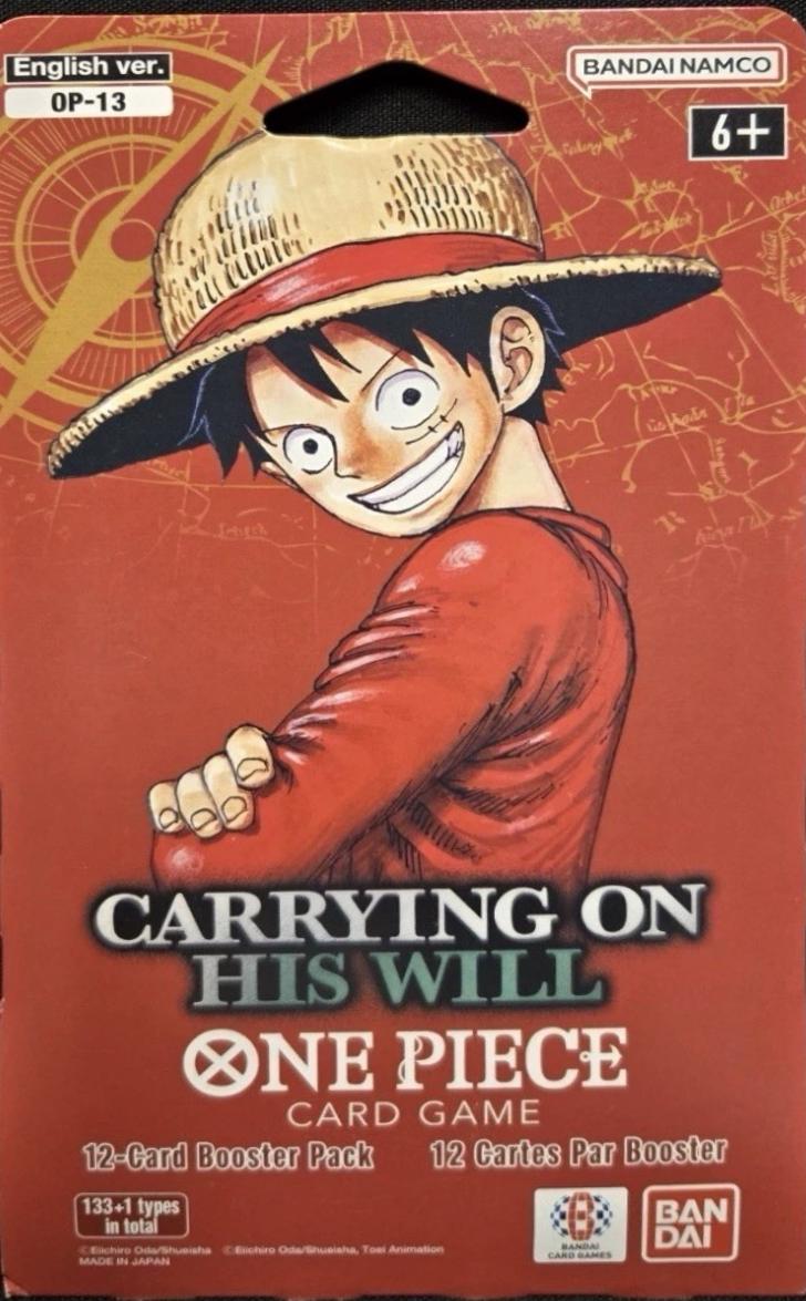 Carrying on His Will Sleeved Booster Pack