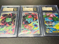 Mega Venusaur ex CGC Pristine 10 Mega Evolution #155/132, 133/132, 134/132 sequential set