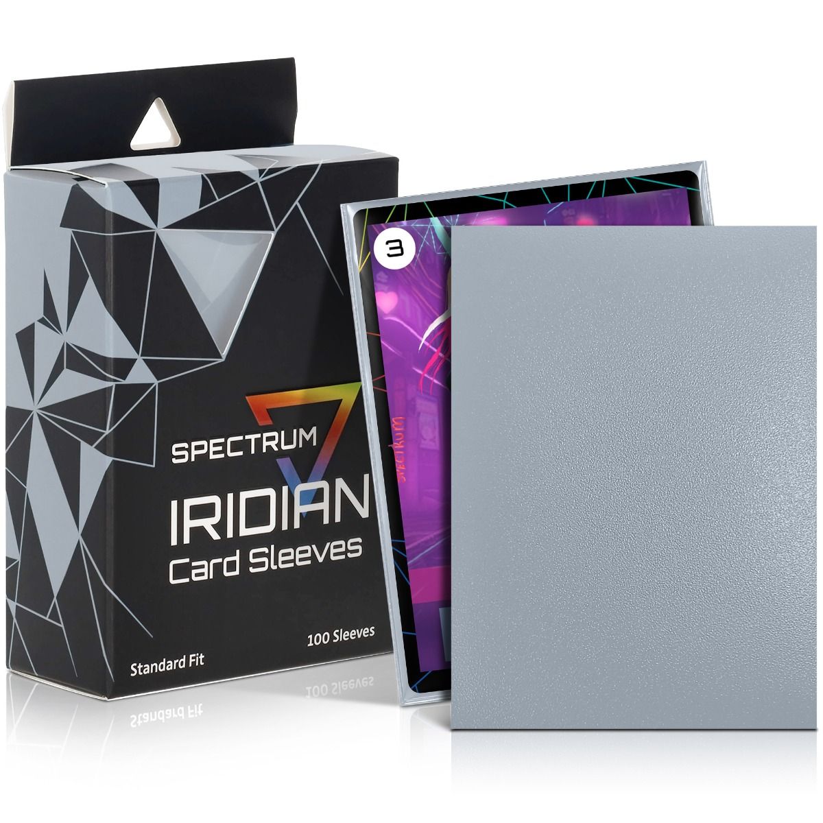 Iridian™ Matte Sleeves - Silver