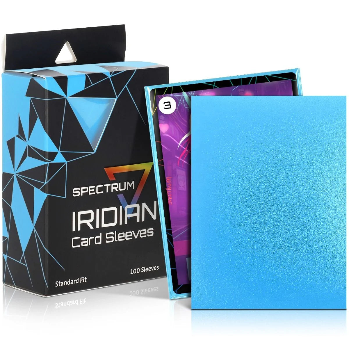 Iridian™ Matte Sleeves - Sky Blue